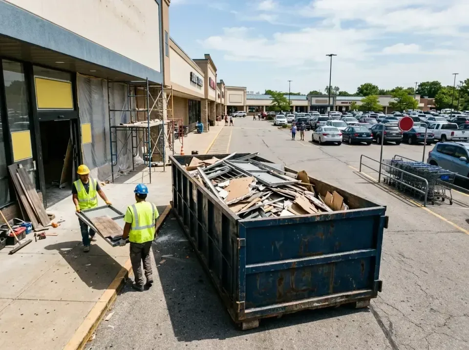 retail-store-renovation-debris-003 — frequently asked questions, Roll-off Dumpster Rentals in Lake Bluff, IL